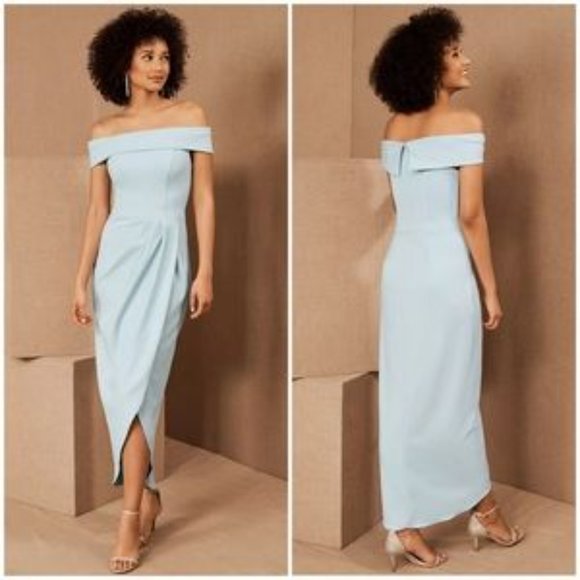 BHLDN Dresses & Skirts - BHLDN Thompson off the shoulder dress